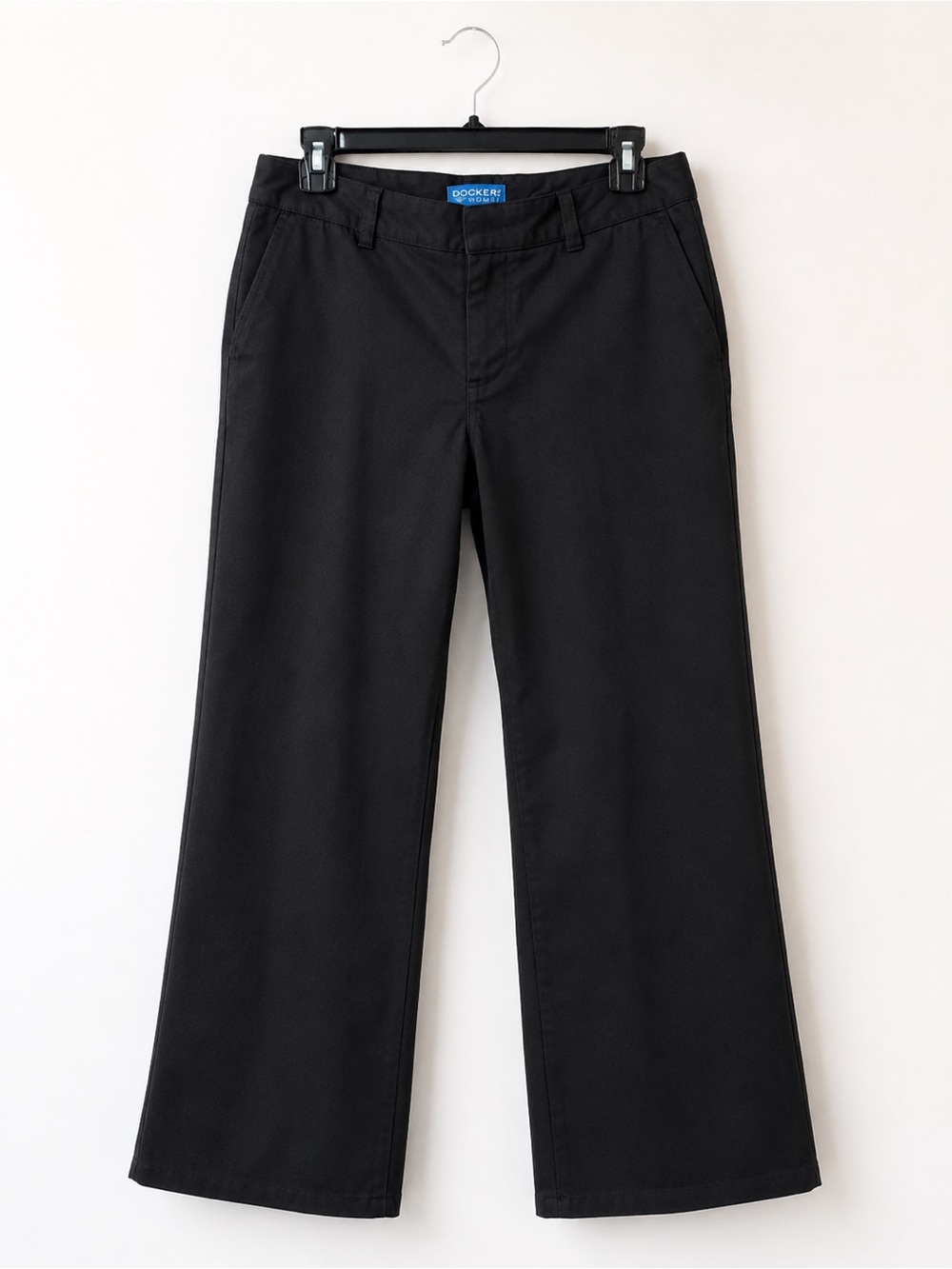 3/$25 ✨ Dockers Women Charlotte Pants Black Size 6M Bootcut Career Dress Pants